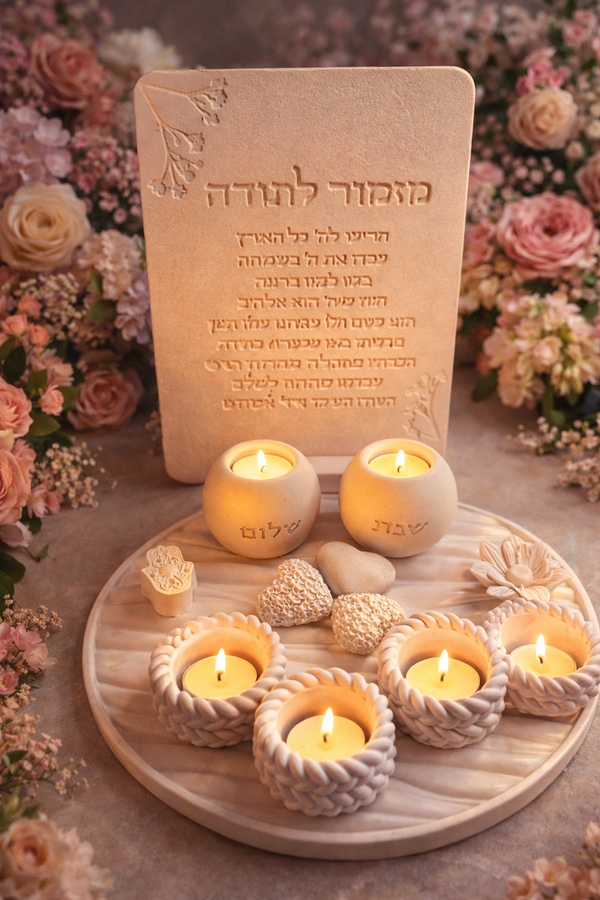 סט מזמור לתודה